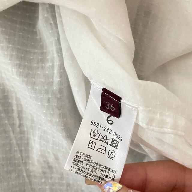 6 (ROKU) - 最終値下げRoku 6 コットンシャツ ホワイトの通販 by ゆ 