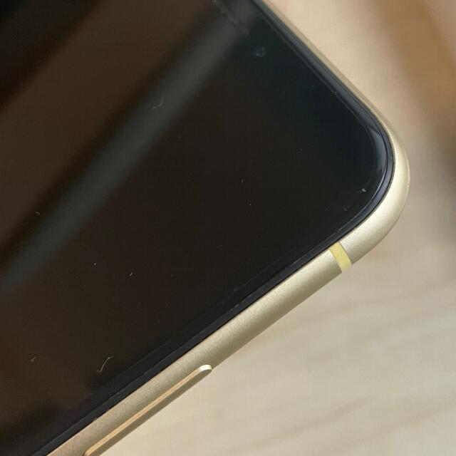 iPhone(アイフォーン)のiphone xr  イエロー128GB simフリー スマホ/家電/カメラのスマートフォン/携帯電話(スマートフォン本体)の商品写真