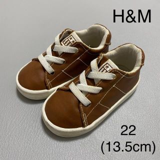 エイチアンドエム(H&M)のH&M スニーカー ブラウン 22インチ 13.5cm(スニーカー)