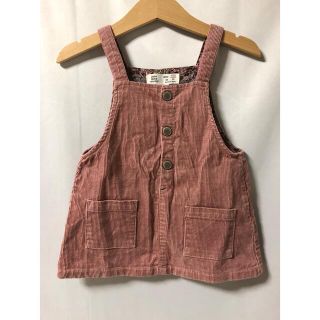 ザラキッズ(ZARA KIDS)のZARA kids ジャンパースカート  80(スカート)