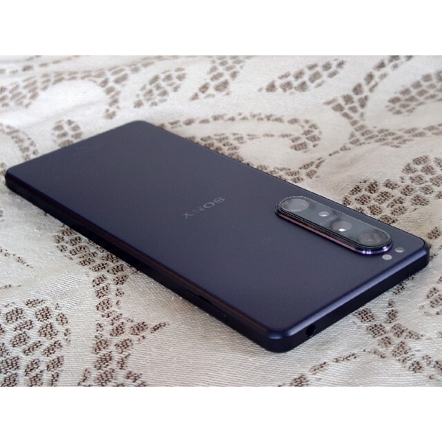 美品】au Xperia 1 III SOG03 SIMロック解除済 紫 - www.sorbillomenu.com