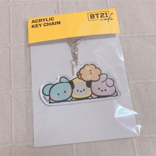 ビーティーイシビル(BT21)のbt21cafe限定 アクリルキーチェーン(キャラクターグッズ)