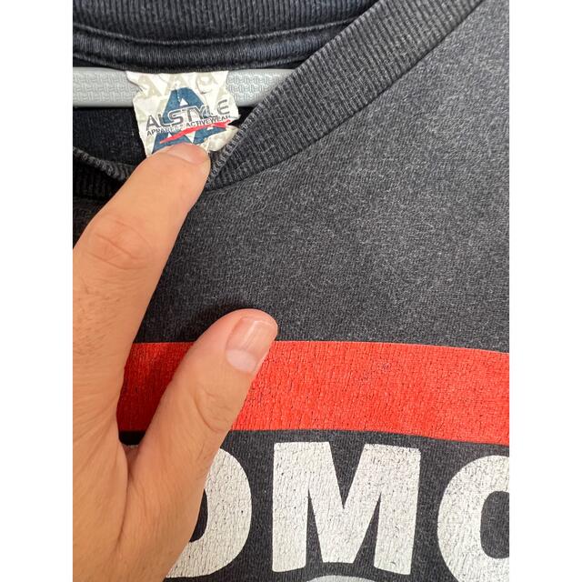 Run DMC ヴィンテージ　Rap Tシャツ メンズのトップス(Tシャツ/カットソー(半袖/袖なし))の商品写真
