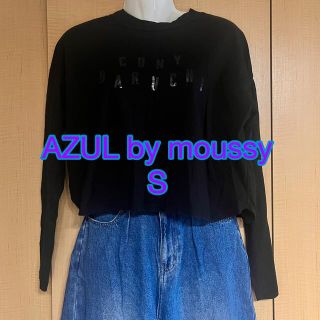 アズールバイマウジー(AZUL by moussy)のAZUL by moussy アズール　カットソー　サイズ　S(カットソー(長袖/七分))