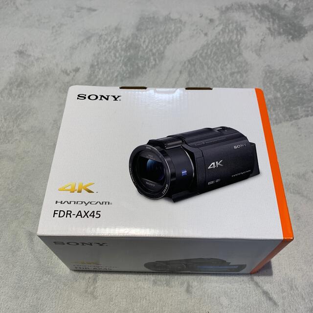 【新品未使用】SONY FDR-AX45 B ブラック　1台