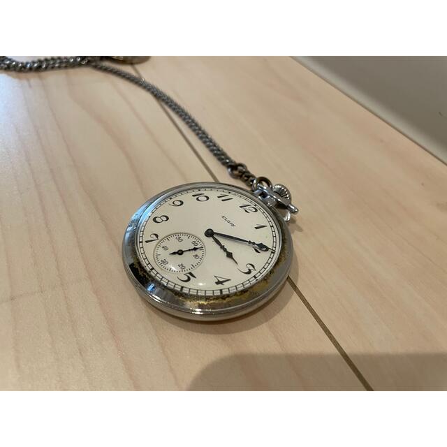 【アンティーク、稼働品】ELGIN 懐中時計 手巻