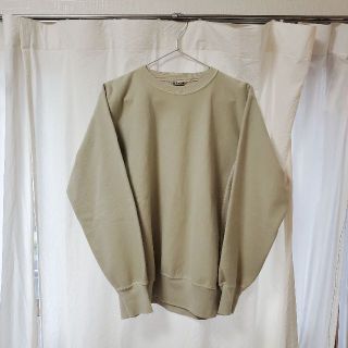 オーラリー(AURALEE)のAuralee SUPER MILLED SWEAT P/O PaleGreen(スウェット)