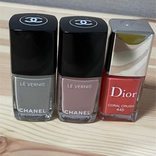 シャネル(CHANEL)のネイルポリッシュ　まとめ売り　dior chanel(ネイル用品)