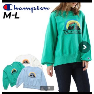 チャンピオン(Champion)の新品　タグ付　チャンピオン　スウェットシャツ　トレーナー　ワイドシルエット(トレーナー/スウェット)