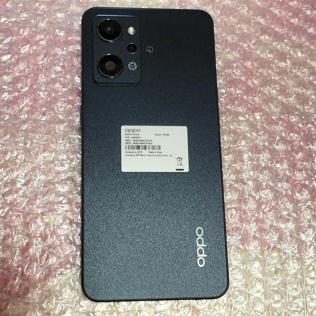 ⭐未使用に近い⭐OPPO Reno7 A/AU版/スターリーブラック♪