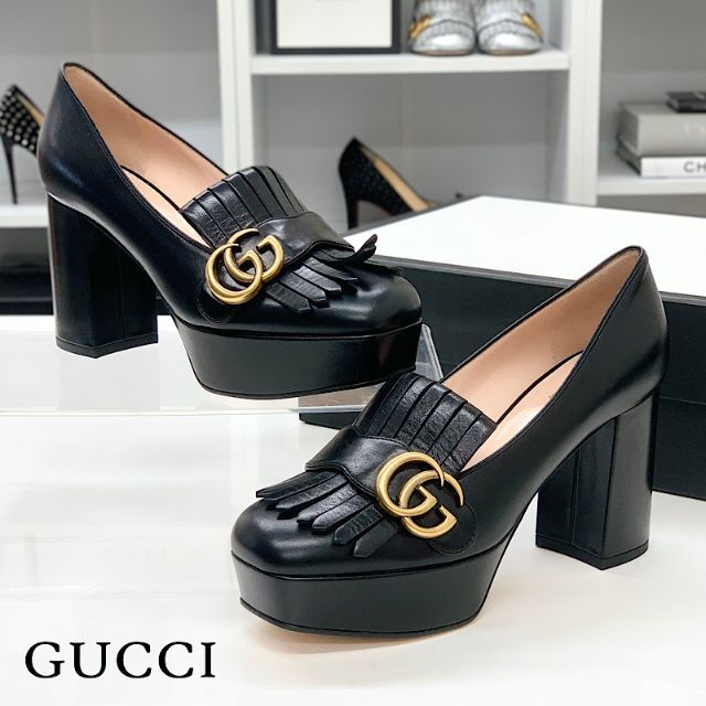 GUCCI パンプス マーモント-