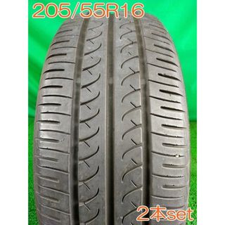 YOKOHAMA 205/55R16 BluEarth 2本 A2870(タイヤ・ホイールセット)