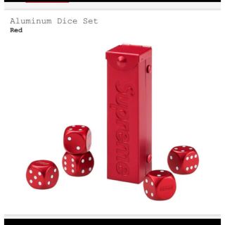 シュプリーム(Supreme)のSupreme Aluminum Dice Set  サイコロ　ステッカー付き(その他)