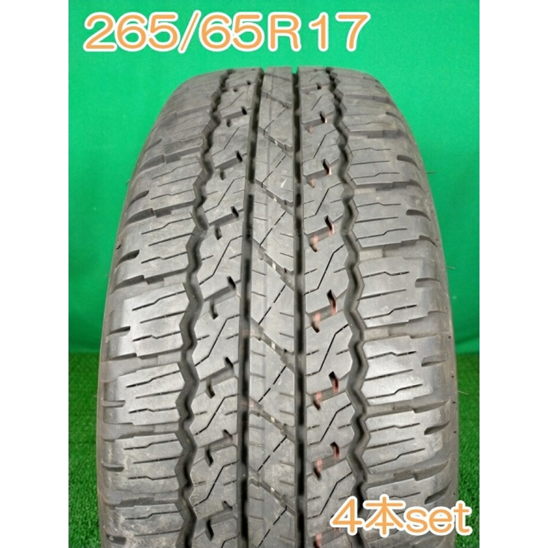 BRIDGESTONE 265/65R17 DUELER 4本 A30692020年製-4本本数