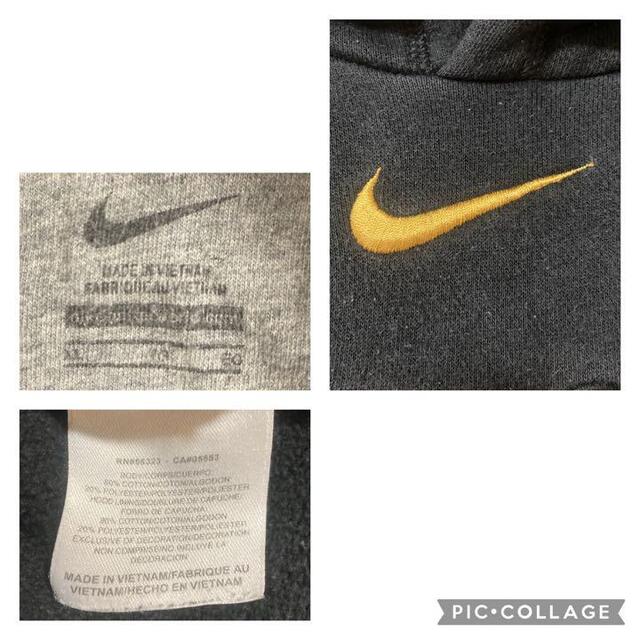 NIKE カレッジ ミズーリ大学 プルオーバー パーカー センター刺繍ロゴ