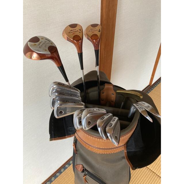 正規品! 本間ゴルフ ホンマ ゴルフクラブ フルセット バック、シューズ