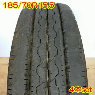 BRIDGESTONE 185/70R15.5 DURAVIS 4本 A3171