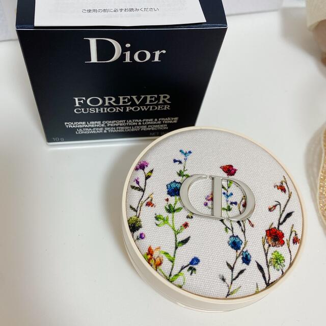Dior(ディオール)の《匿名配送📮》ディオールスキン フォーエヴァー クッション パウダー コスメ/美容のベースメイク/化粧品(フェイスパウダー)の商品写真