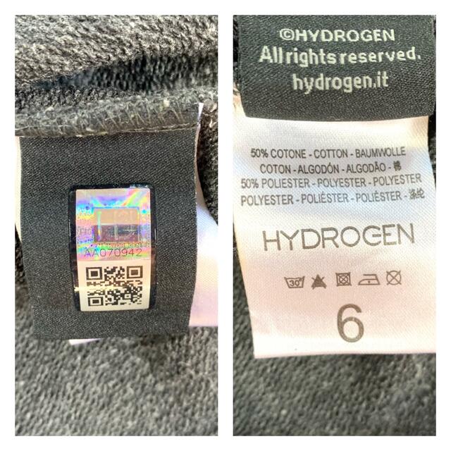 HYDROGEN(ハイドロゲン)の【美品】HYDROGEN ダブルジップ スウェット キッズ/ベビー/マタニティのキッズ服男の子用(90cm~)(ジャケット/上着)の商品写真