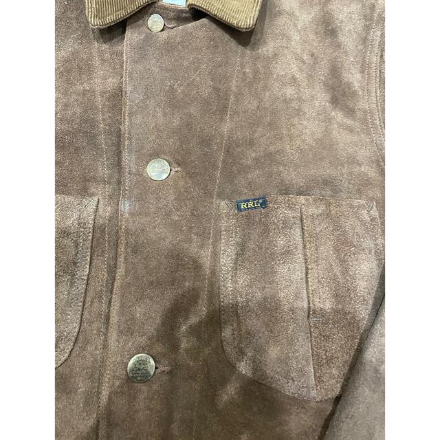 RRL(ダブルアールエル)の専用　RRL スウェードレザーチョアジャケット メンズのジャケット/アウター(レザージャケット)の商品写真