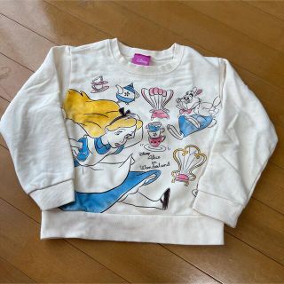 ディズニー(Disney)の子供服　ディズニー　不思議の国のアリス　トレーナー　120(その他)