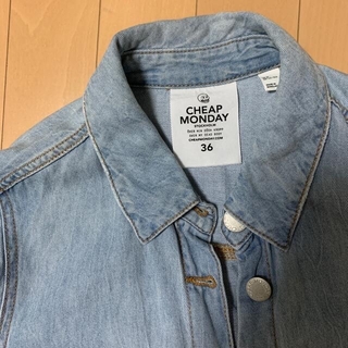 チープマンデー(CHEAP MONDAY)のデニムシャツ　cheapmonday(Gジャン/デニムジャケット)