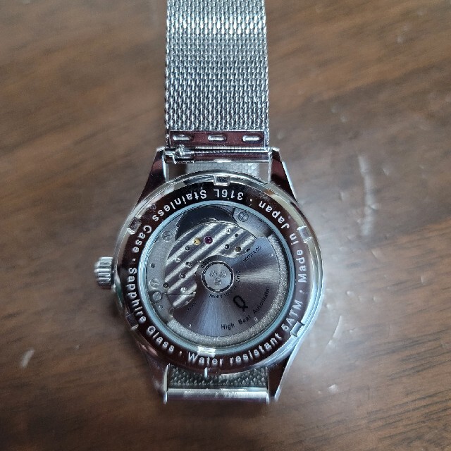 Knot 機械式腕時計 AT-38  ネイビー  Made in Japan
