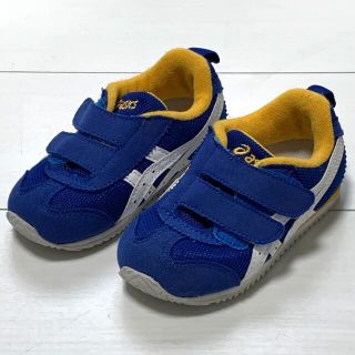 アシックス(asics)のアシックス　キッズスニーカー　ブルー　14.5㎝(スニーカー)