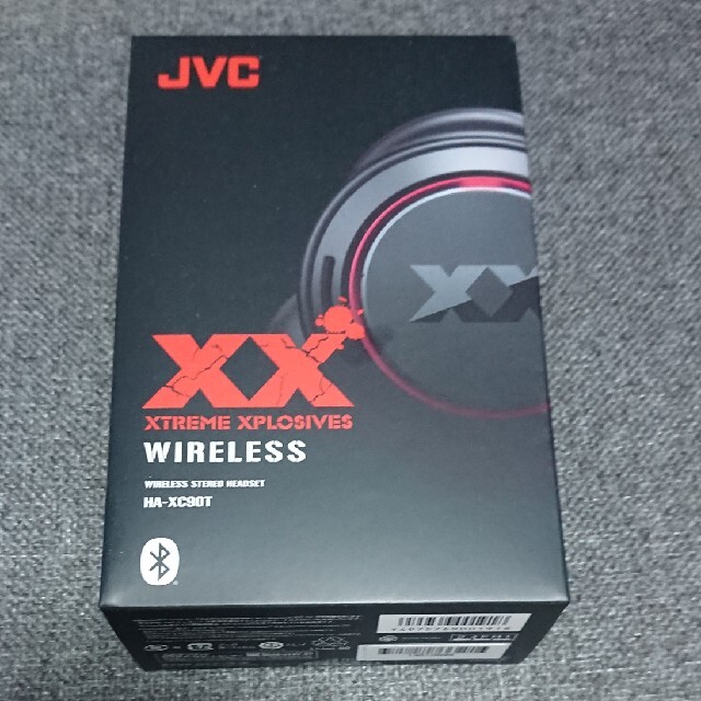 【新品・未開封】ワイヤレスステレオヘッドセット　JVC HA-XC90T