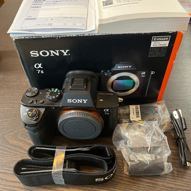 α7ii SONY ミラーレス　カメラ　フルサイズ スマホ/家電/カメラのカメラ(ミラーレス一眼)の商品写真