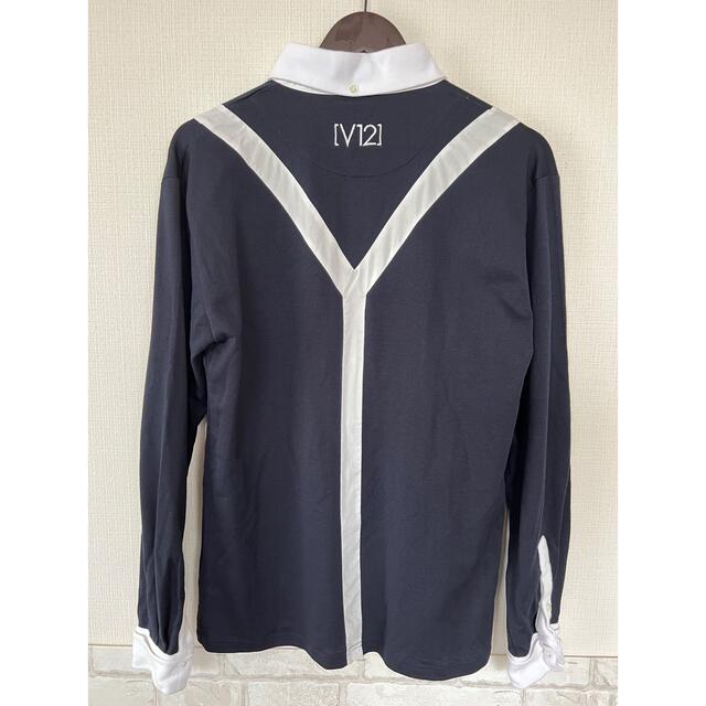 美品【V12】ヴィトゥエルブ 長袖ポロシャツ Size L - apply.bzu.edu.pk