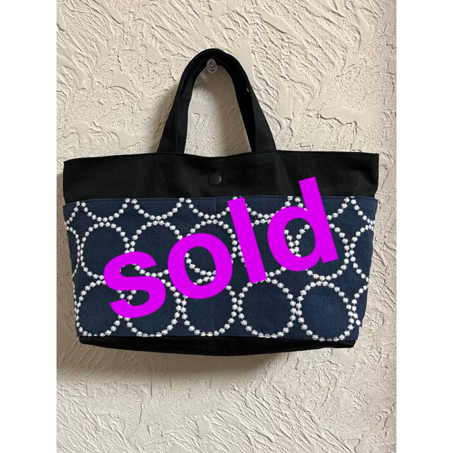 ハンドメイド ミニトート♡バックインバック