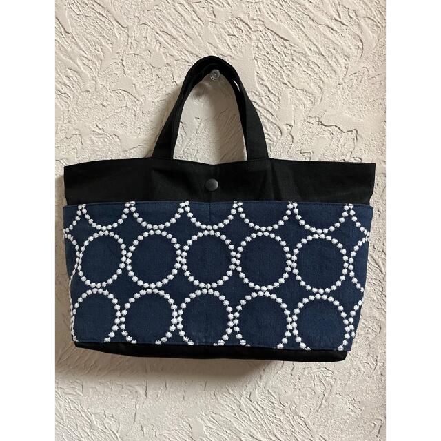 ハンドメイド ミニトート♡バックインバック 1