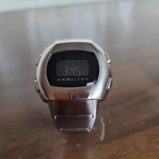 Hamilton(ハミルトン)のハミルトン パルサー メン・イン・ブラック コラボ 限定モデル メンズの時計(腕時計(デジタル))の商品写真