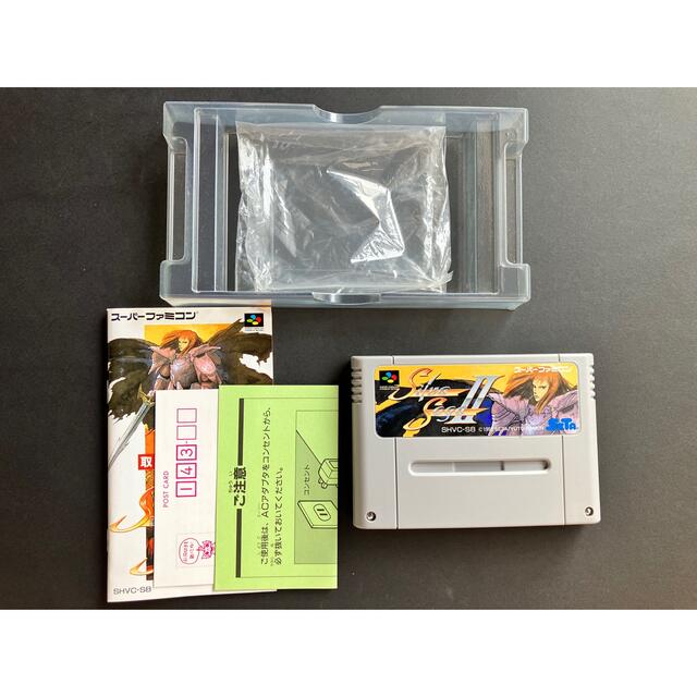 スーパーファミコン(スーパーファミコン)の【SFC】■スーパーファミコン■シルヴァサーガ2■＋200円でゆうパケットプラス エンタメ/ホビーのゲームソフト/ゲーム機本体(家庭用ゲームソフト)の商品写真