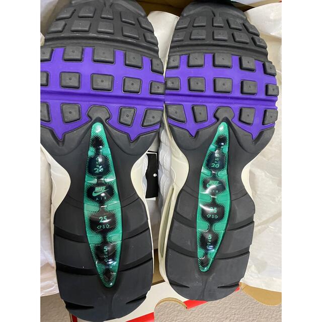 2018 NIKE WMNS AIR MAX 95 GRAPE 27センチスニーカー