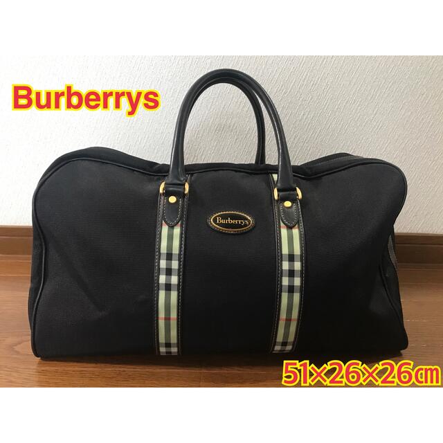 美品】Burberrys バーバリー ボストンバッグ chateauduroi.co