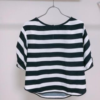 ザラ(ZARA)のZARA ボーダートップス(カットソー(半袖/袖なし))