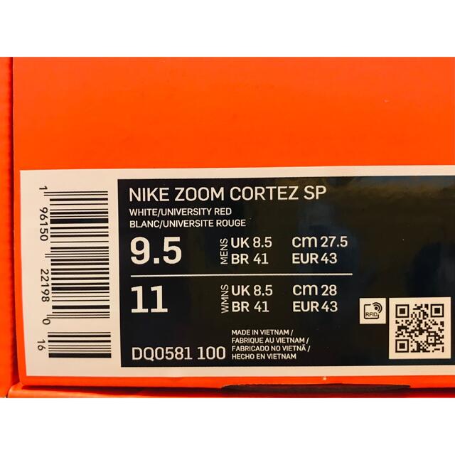 NIKE(ナイキ)の新品 NIKE×Sacai NIKE ZOOM CORTEZ サイズ27.5㎝ メンズの靴/シューズ(スニーカー)の商品写真