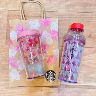 スターバックスコーヒー(Starbucks Coffee)のスタバ　さくら&バレンタイン　タンブラーセット💗(タンブラー)