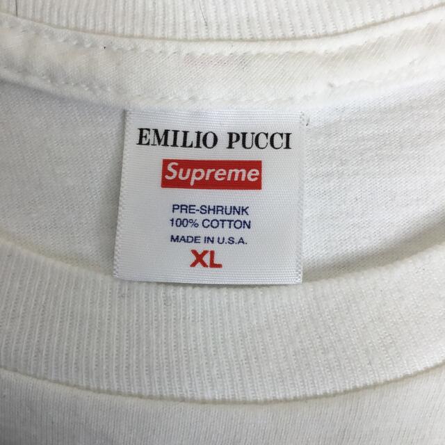 Supreme(シュプリーム)のSupreme Emilio Pucci Box Logo T-shirt  メンズのトップス(Tシャツ/カットソー(半袖/袖なし))の商品写真