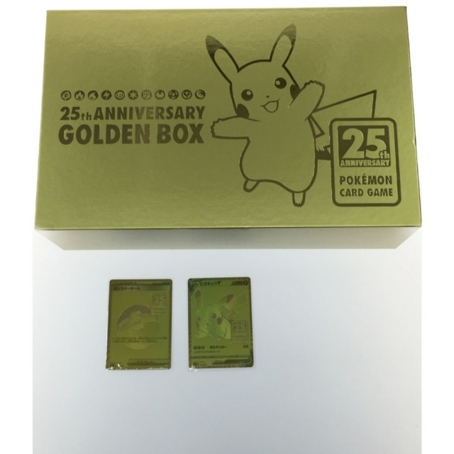 ▽▽ポケモン トレカ ポケモンカード 25th ANNIVERSARY GOLDEN BOX 25