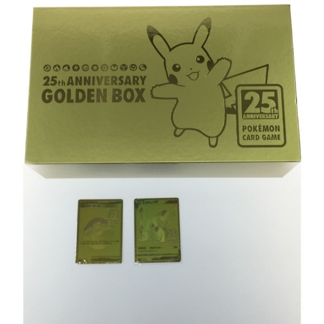 ▽▽ポケモン トレカ ポケモンカード 25th ANNIVERSARY GOLDEN BOX 25 ...