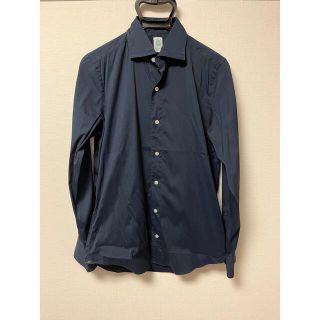 フィナモレ(FINAMORE)の【極美品】FINAMORE フィナモレ カッタウェイ シャツ 下げ札付(シャツ)