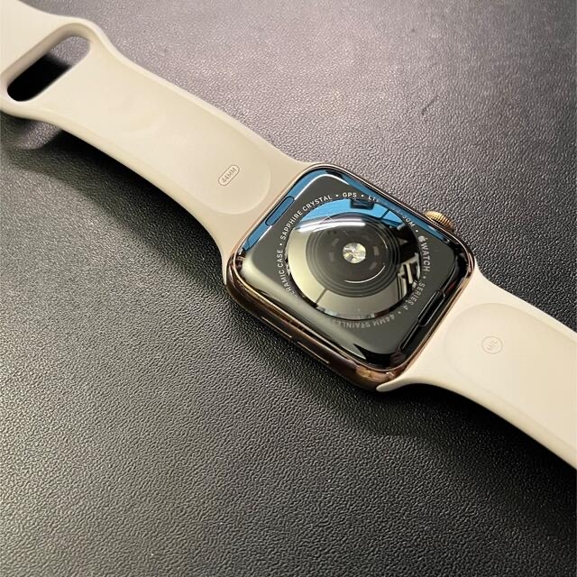 Apple Watch 4 44mm GPS+Cellularゴールドステンレス