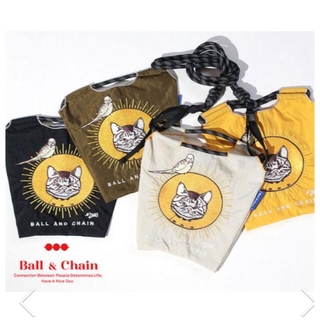 イセタン(伊勢丹)のBall&Chain エコバッグ ボールアンドチェーンSサイズ (ショルダーバッグ)