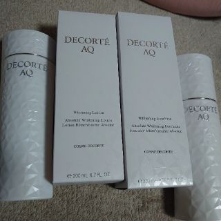 コスメデコルテ(COSME DECORTE)のコスメデコルテAQホワイトニングローション＆エマルジョン(その他)