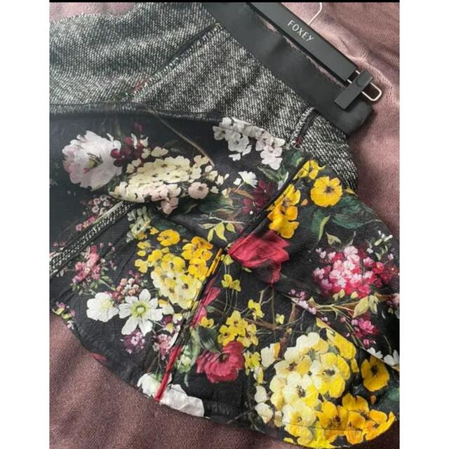 美品　DOLCE&GABBANツイードシフォンスカート