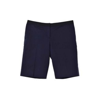 ジルサンダー(Jil Sander)のJIL SANDER NAVY ストレッチ ハーフパンツ(ハーフパンツ)