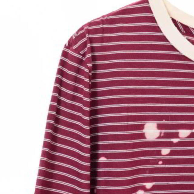 FAITH CONNEXION ブリーチ加工 レイヤード カットソー メンズのトップス(Tシャツ/カットソー(七分/長袖))の商品写真